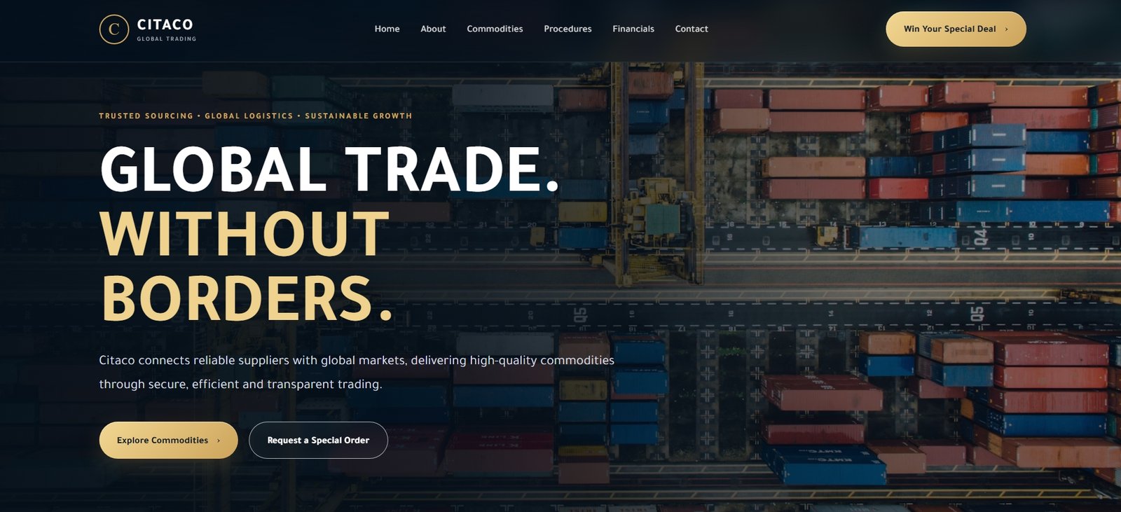 Citaco AE website preview