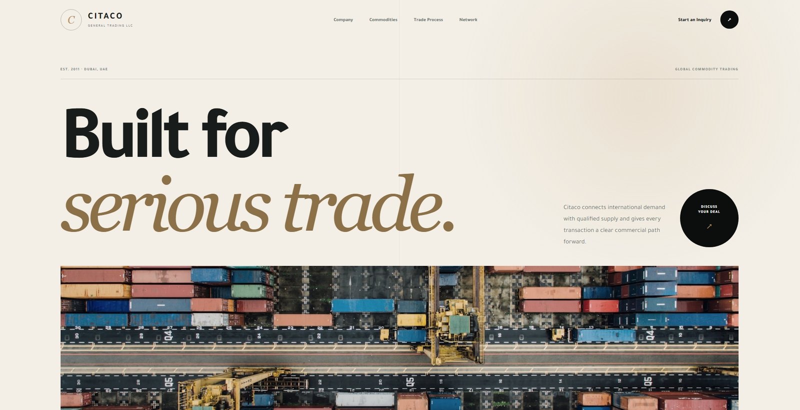 Citaco Pro website preview
